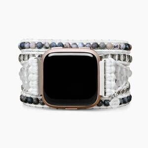 NEW CAPE DIABLO women's labradorite fitbit versa two watch strap in multi